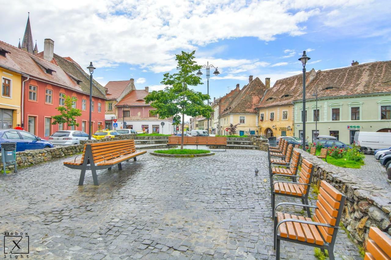 Via Del Centro Apartment Sibiu Bagian luar foto